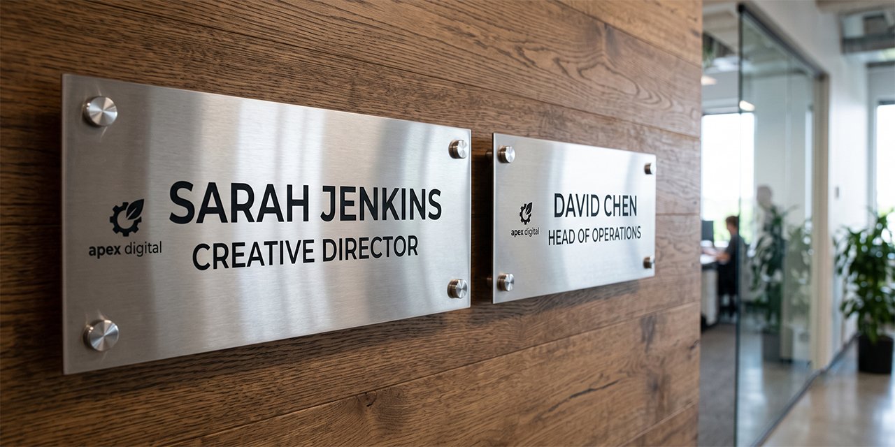 Stainless Steel Name Plates